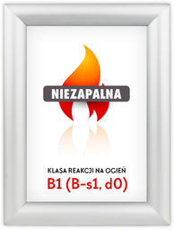 Rama zatrzaskowa owz A5 niezapalna, ognioodporna