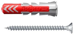 FISCHER Kołek z wkrętem DuoPower 6x30s 50 szt.