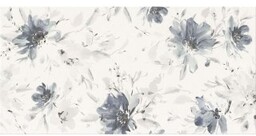 Płytka ścienna inserto FLORAL LANDSCAPE white micro 29,8x59,8