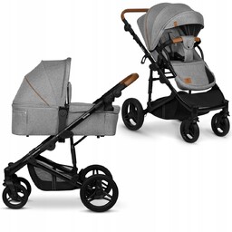 Wózek 2w1 Lionelo Lo-mari Tour 2IN1 Grey Stone