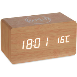 Giftdecor Zegarek z ładowarką bezprzewodową do telefonu