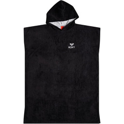 Roxy Ponczo plażowe damskie, czarne, jeden rozmiar