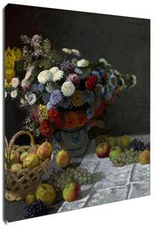 Martwa Natura z Kwiatami i Owocem, Claude Monet