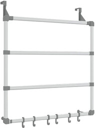 Elior Aluminiowy wieszak na ręczniki - Cekso