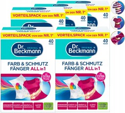 Dr Beckmann Chusteczki do Prania Wyłapujące Brud Pochłaniające