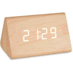 Giftdecor Zegarek elektroniczny z MDF