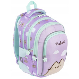 Plecak 4-komorowy Pusheen Violet ST-Majewski