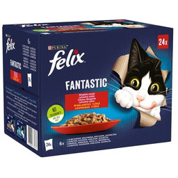 FELIX Karma dla kota Fantastic Wiejskie smaki (24