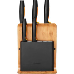 Fiskars Bambus Designerski blok na noże z 5