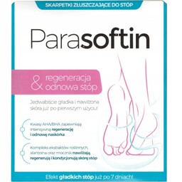 PARASOFTIN Skarpetki złuszczające, 1 para