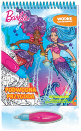 Barbie Wodne kolorowanie 3 Podwodna przygoda