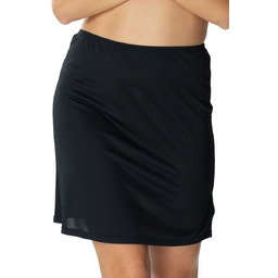 Krótka Gładka Półhalka Linda 44 Czarny