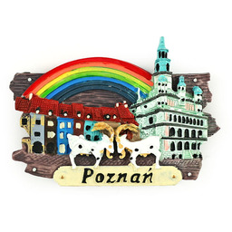 Magnes deska Poznań Kamienice