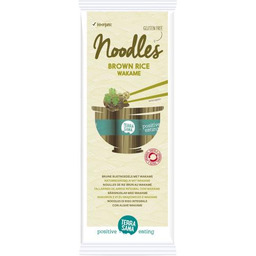 MAKARON RYŻOWY RAZOWY Z WAKAME BEZGLUTENOWY BIO 250G