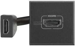 AXOLUTE - GNIAZDO HDMI 2M ANTRACYT Bticino HS4284