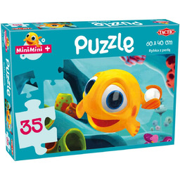 Tactic, puzzle, MiniMini, Rybka z perłą, 35 el.
