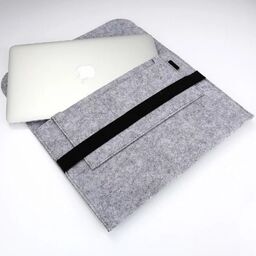 Torba na laptopa filcowa 13.3" M222011LGY - Szary
