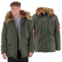 Kurtka Alpha Industries Polar 123144 Ciemnozielona