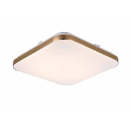 Plafon LED Babilon kwadratowy mały 4000K złoty