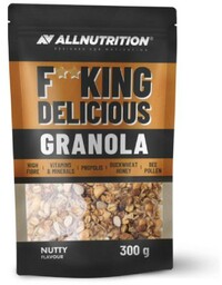 ALLNUTRITION FitKing Delicious Nutty - granola orzechowa, 300g