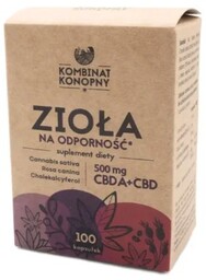 Kombinat Konopny Zioła na Odporność 500mg CBDA +