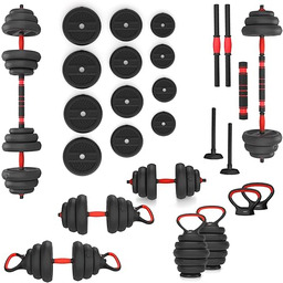 Zestaw wagowy 6 w 1 HMS SGN120 (BARBELL