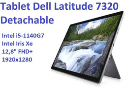 Tablet DELL Latitude 7320 Detachable i5-1140G7 16GB 256SSD