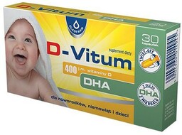 Oleofarm D-Vitum 400 j.m. witaminy D DHA -