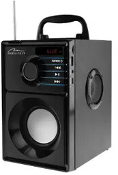 Media-Tech BOOMBOX SILVER MT3179 15W Radio FM Czarny
