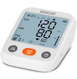 Ciśnieniomierz Naramienny Sencor SBP 1150WH Ekran LCD PAMIĘĆ