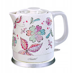 Elektryczny Czajnik Ceramiczny MR-068-FLOWERS