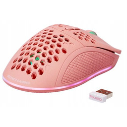 Myszka Bezprzewodowa Hybrydowa Rgb 4800 Różowa