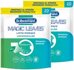 Dr. Beckmann MAGIC Chusteczki Listki Piorące do Prania
