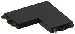 Łącznik natynkowy L Magnetic Slim czarny LP-656-MAG SLIM
