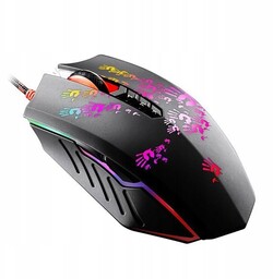 Mysz przewodowa, A4Tech Bloody A60A, czarna, optyczna, 6200DPI