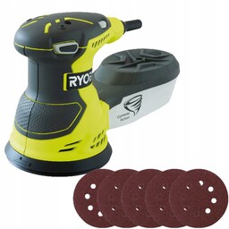 Ryobi Sieciowa Szlifierka Mimośrodowa 300W 125mm Regulacja Prędkości