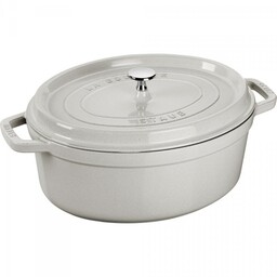 Staub Garnek żeliwny Owalny 5.5l Truflowy La Cocotte
