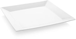 Fine Dine Talerz płytki, 260 mm, kwadratowy, Bianco