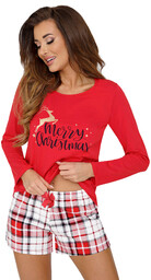 Piżama Merry II 1/2 Red