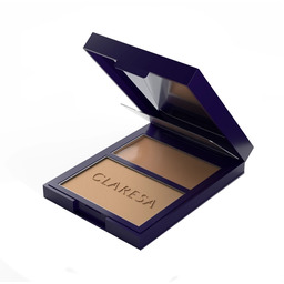 Claresa Duo Palette Creamy & Pressed kremowo-pudrowa paleta