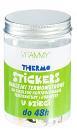 Vitammy Thermo Stickers, naklejki termometrowe, 100 sztuk
