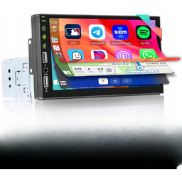 Radioodtwarzacz Samochodowy Hikity Radio 1DIN Android 7 Cali