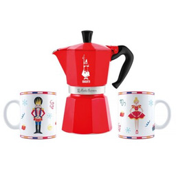 BIALETTI Zestaw Kawiarka Moka Express 6 TZ 300