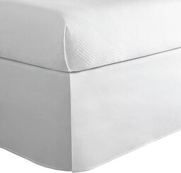 TODAY''S HOME Home Classic TOH24914WHIT06 Dopasowany lambrekin łóżkowy