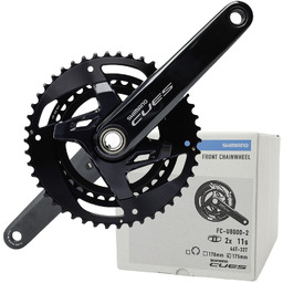 Shimano Mechanizm korbowy Cues FC-U8000-2, 2 x 9/10/11/rz,