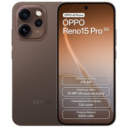 OPPO Smartfon Reno 15 Pro 5G 12/512GB 6.32"