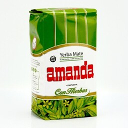 Amanda, herbata Yerba Mate Con Hierbas, 500g