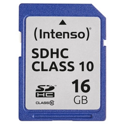 MEMORY SDHC 16GB C10/3411470 INTENSO