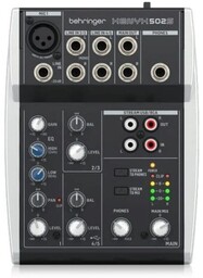 Behringer 502S - 5-kanałowy kompaktowy mikser analogowy