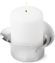 Georg Jensen BLOOM Świecznik do Świecy Bryłowej /